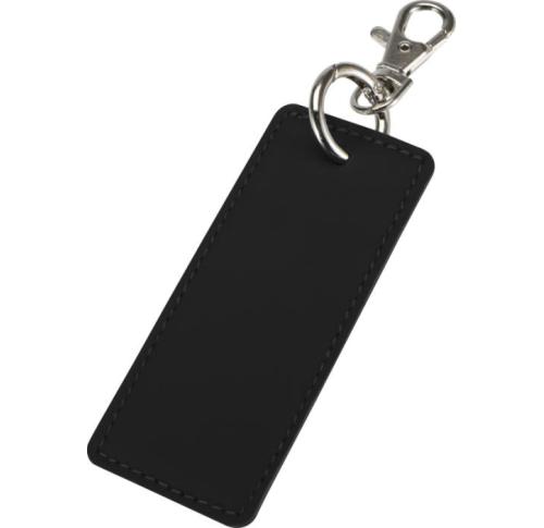 Resi Plus GRS Recycled Rectangle Charm Keychain